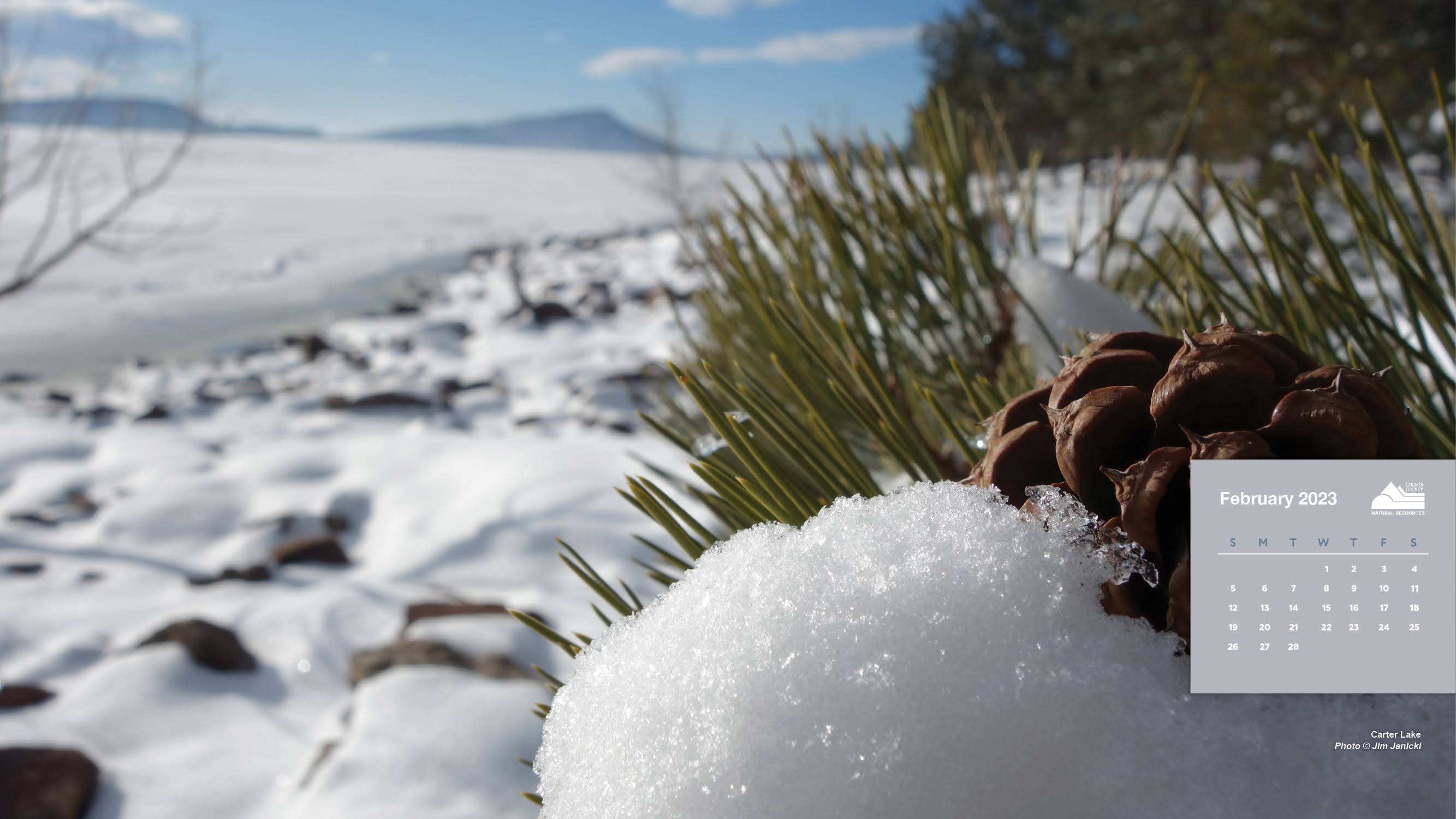 Image 2: Carter Lake; February 2023; Jim Janicki