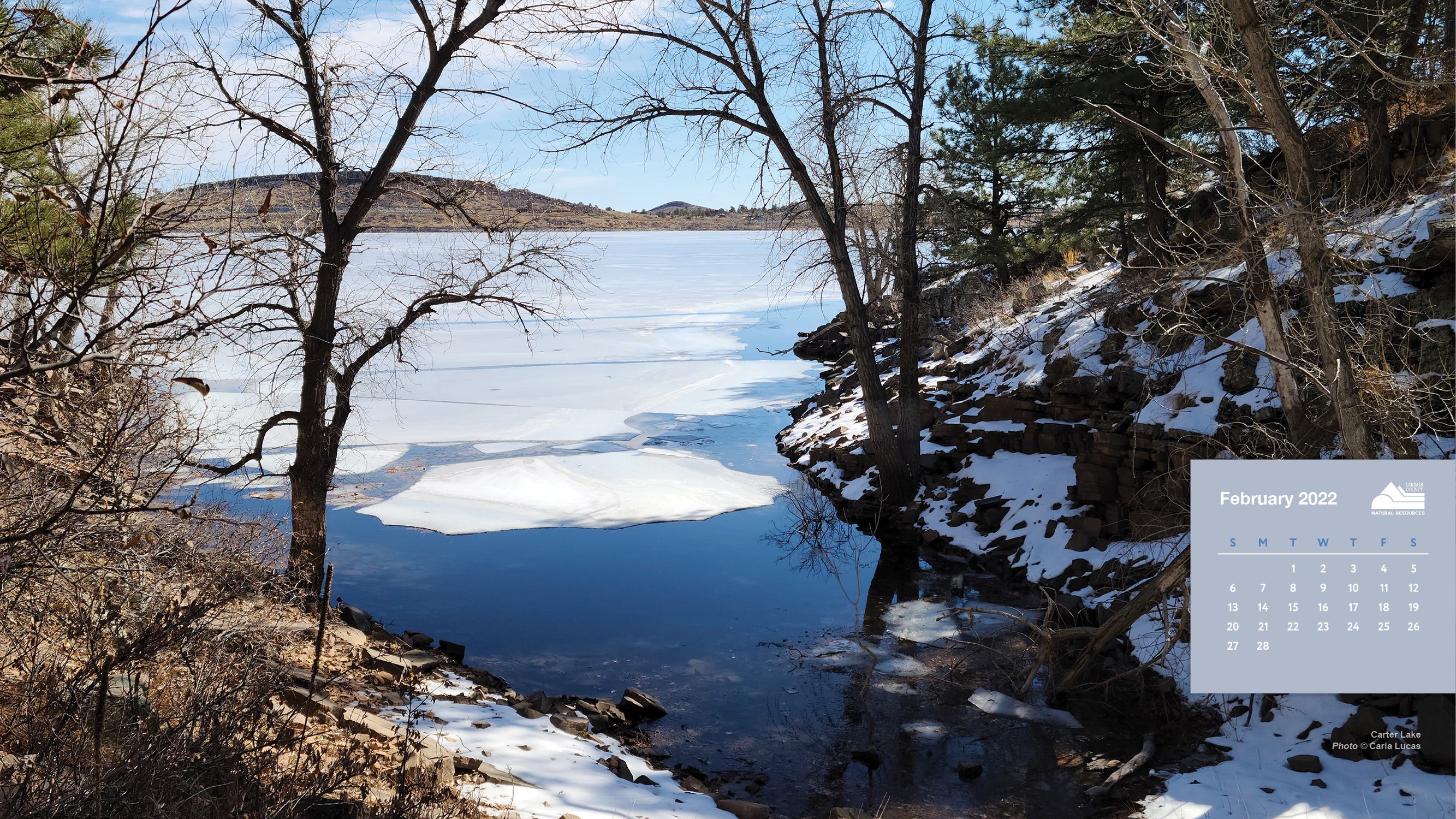 Image 2: Carter Lake; February 2022; Carla Lucas