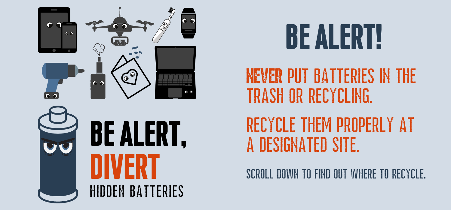 Image 4: Be Alert! Divert Hidden Batteries