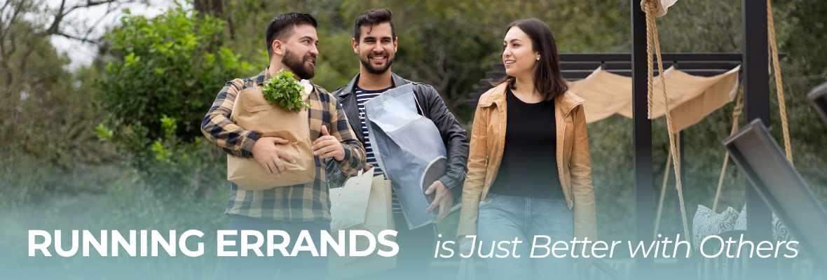 Image Running errands is just better with others