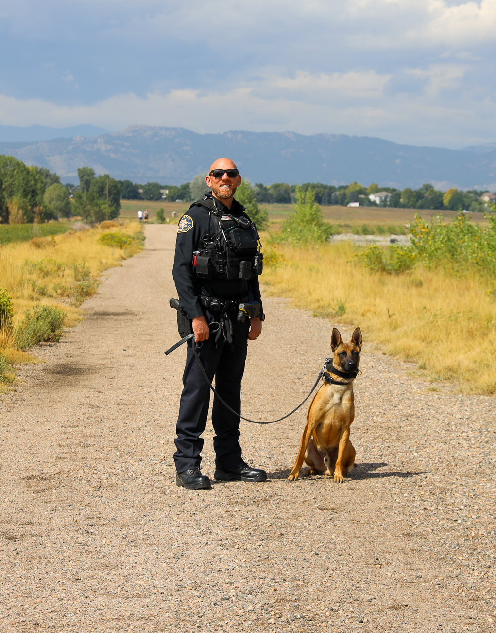 Image Deputy Napolitano and his K9 partner, Niko