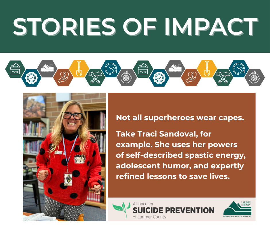 Image Not all superheroes wear capes: Alliance for Suicide Prevention of Larimer County training thousands of youth, adults to spot and prevent suicide