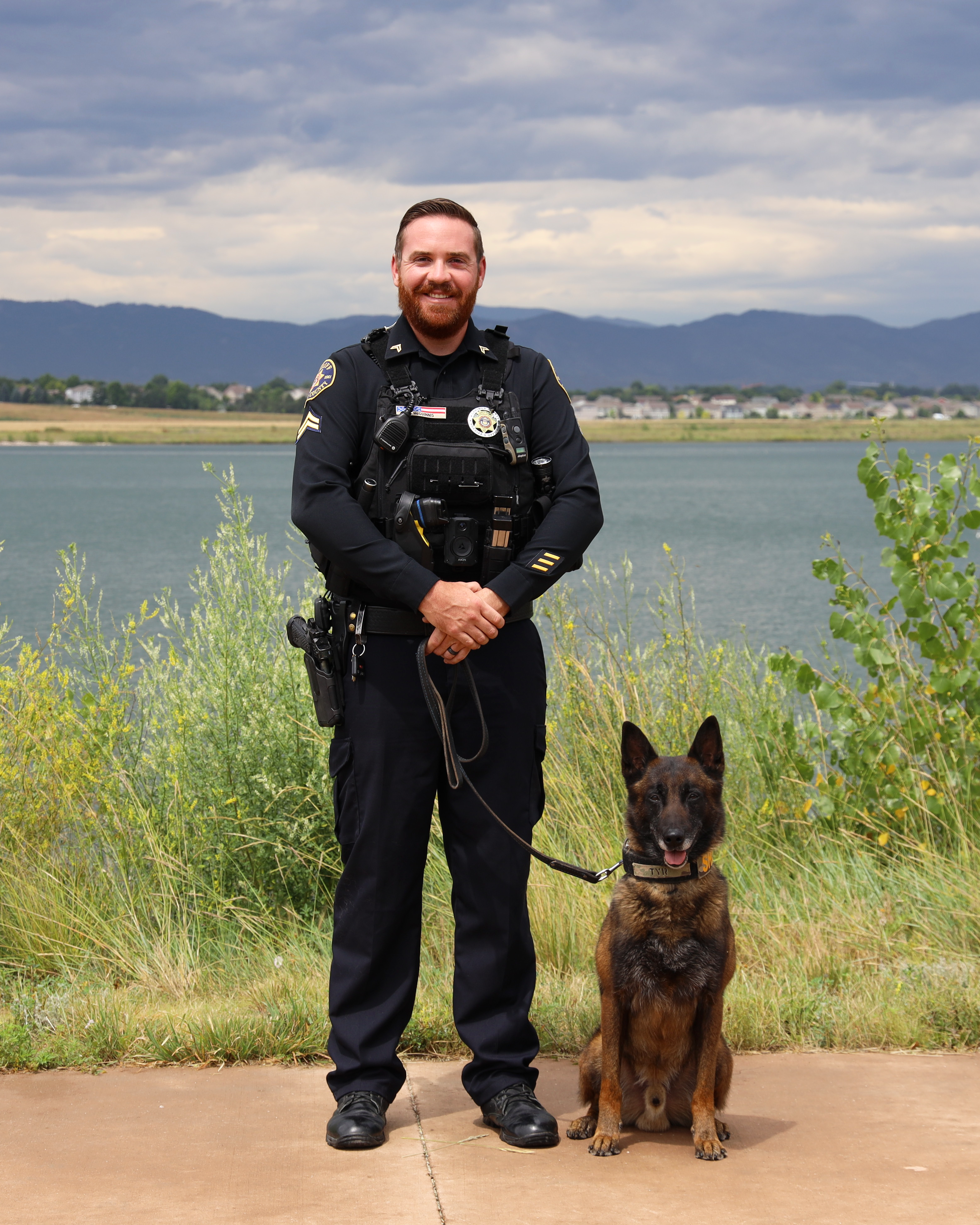 Image 7: Corporal Mitch McGuinnis and K9 Tyr (Belgian Malinois)