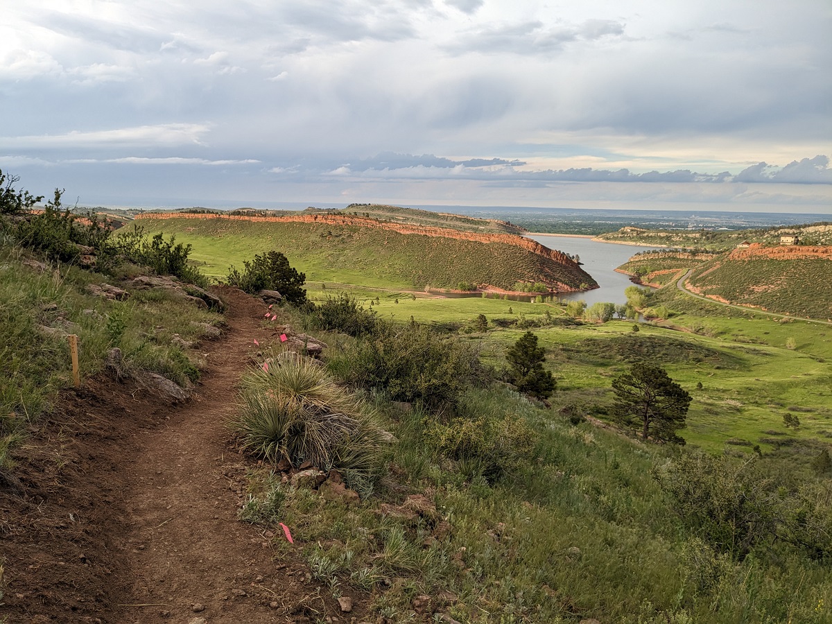 Image 6: New views are welcome at the Stout Connector Trail in Horsetooth Mountain Open Space.