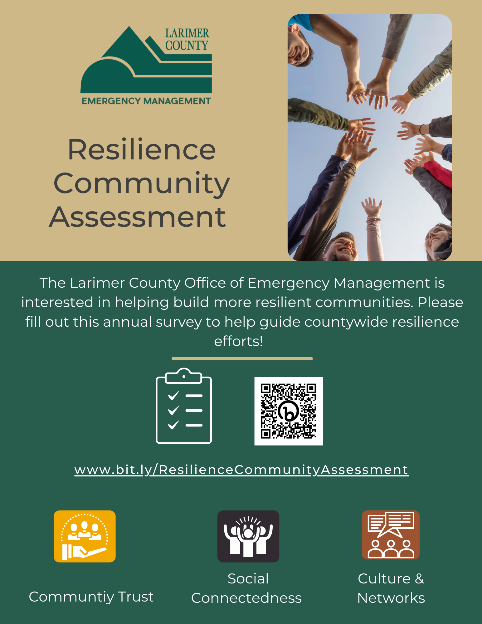 Image 1: Resilience Community Assessment Flyer
