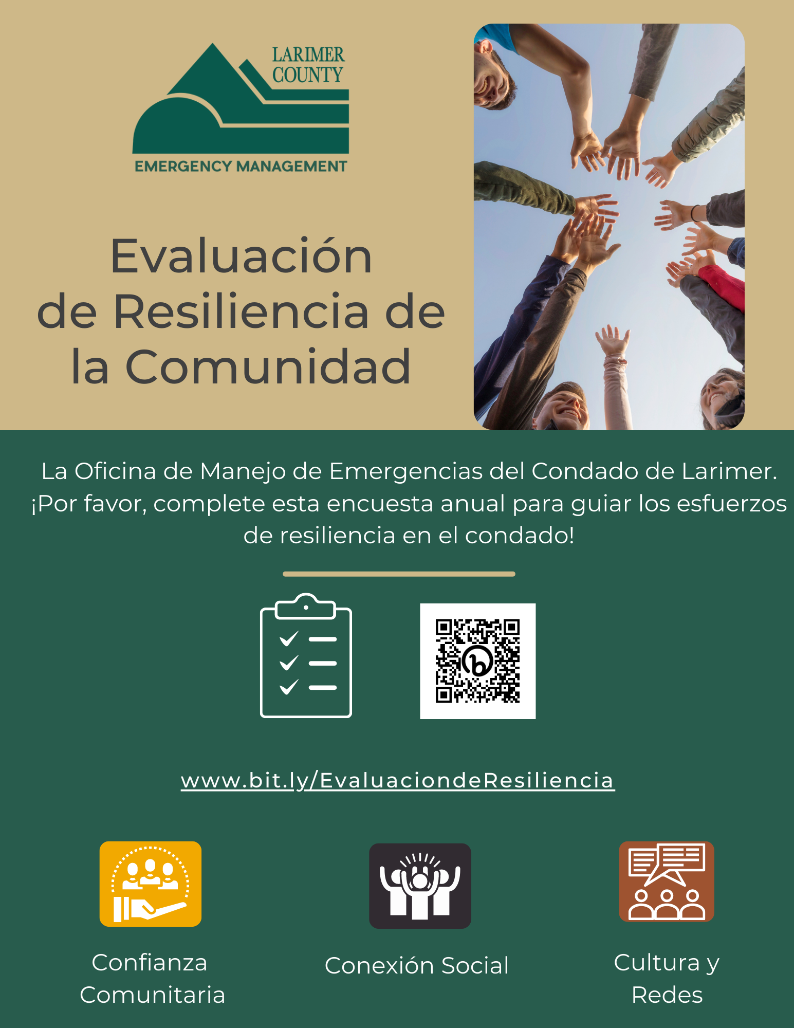 Image 2: Resilience Community Assessment Spanish Flyer