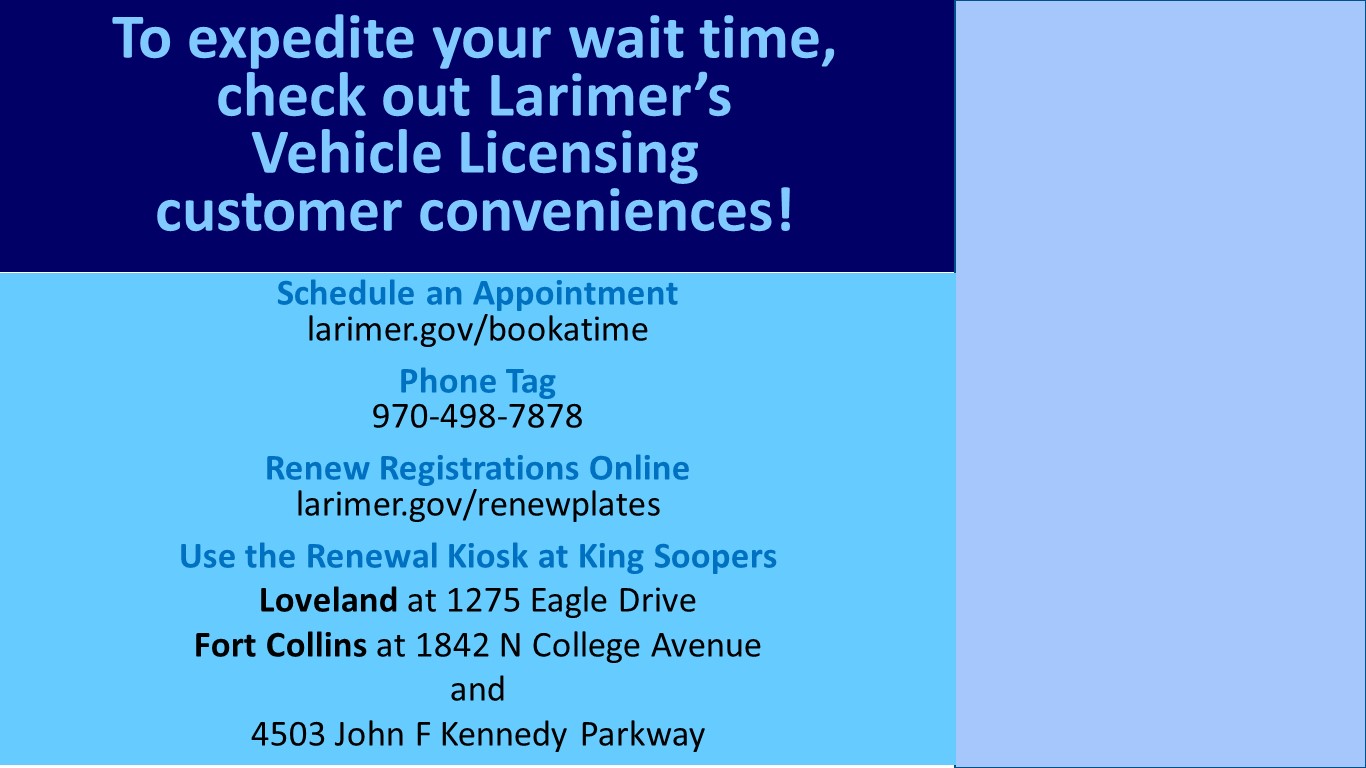 Image 18: Vehicle Licensing Slideshow - Loveland