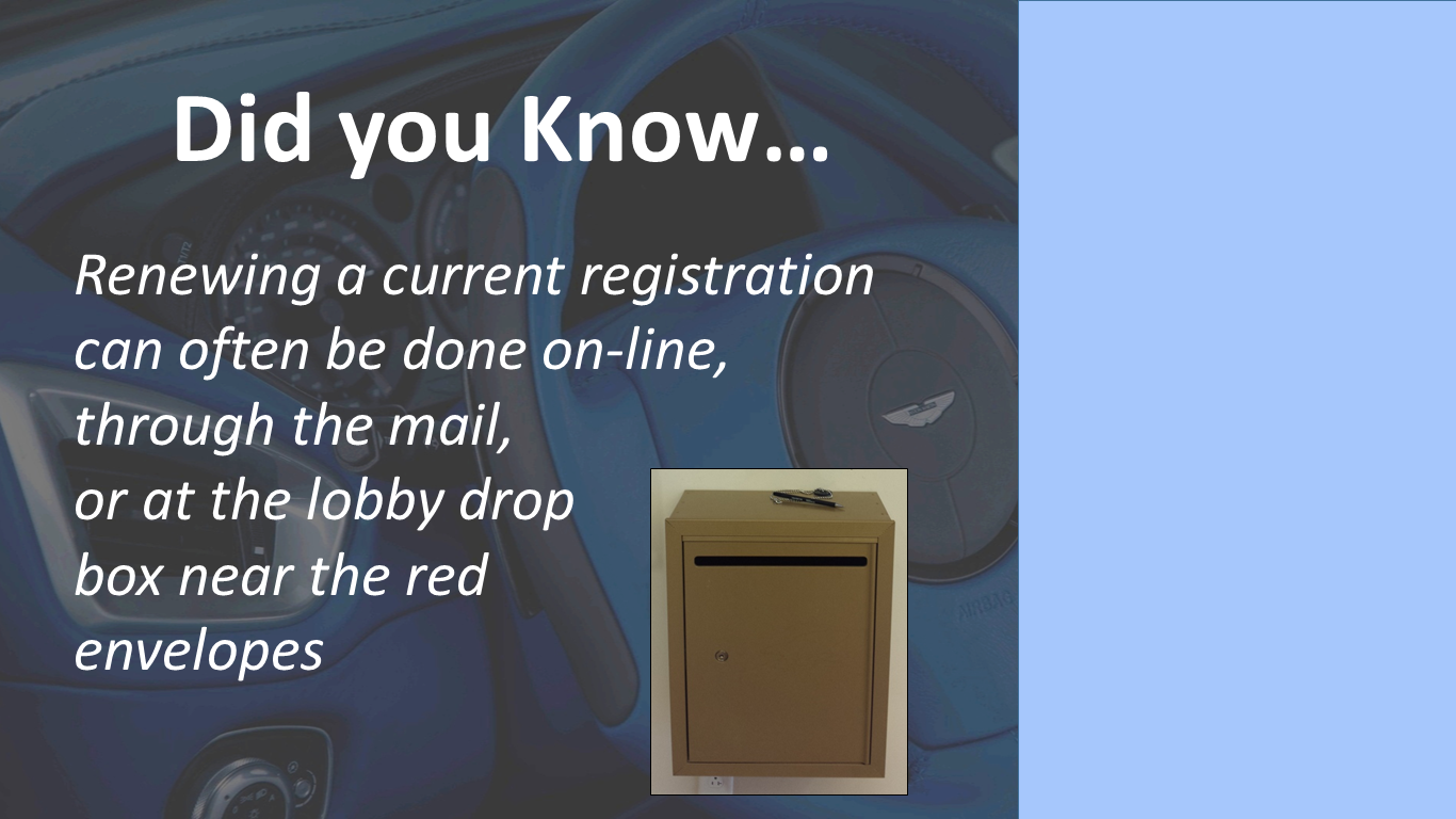 Vehicle Licensing Slideshow Estes Park Larimer County