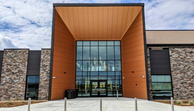 Front Entrance of the Acute Care building