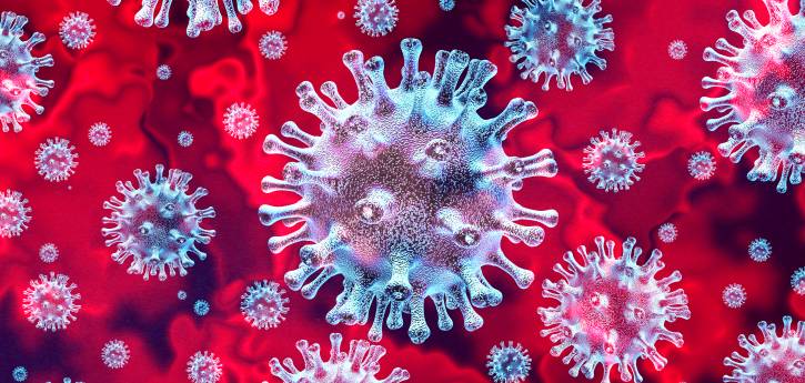 red virus image