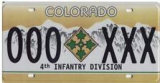 4th Infantry Plate