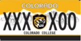 Colorado College Plate