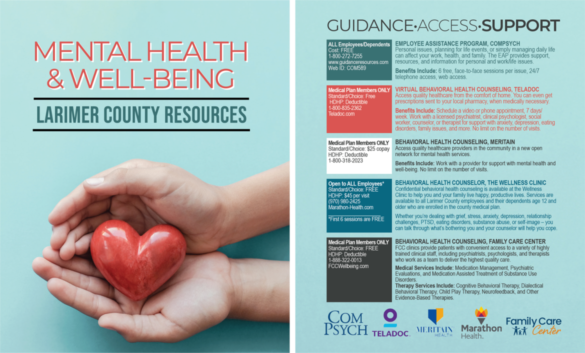 Mental Health Resources Card