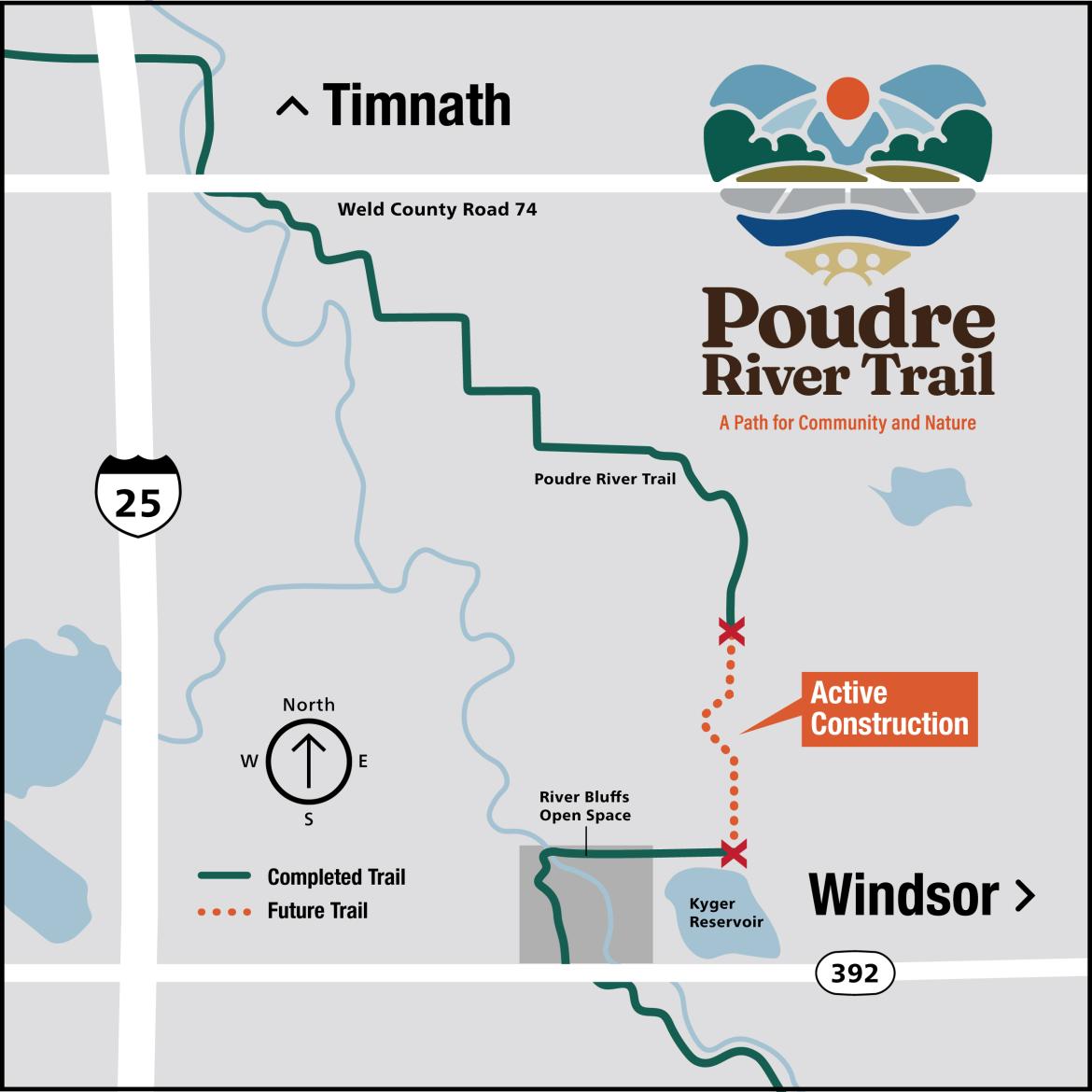 PRT Map with updated construction information