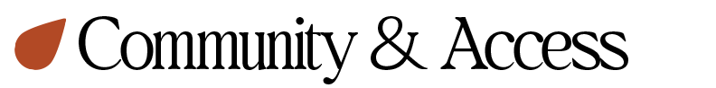 Community Header