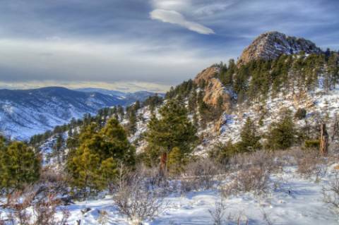 Open ruimte Horsetooth Mountain