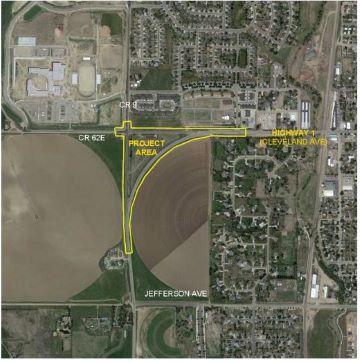Highway 1 & CR 9 & CR 62E Intersections Project Map