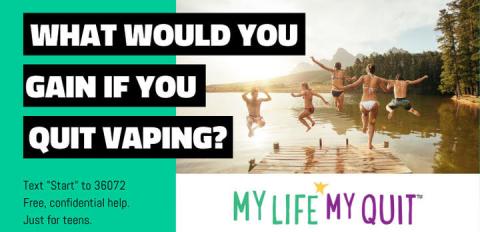 My Life My Quit Graphic