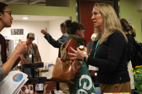 Farmers connecting with businesses