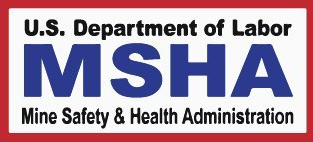 Emblem of U.S. Department of Labor MSHA Mine Safety and Health Administration