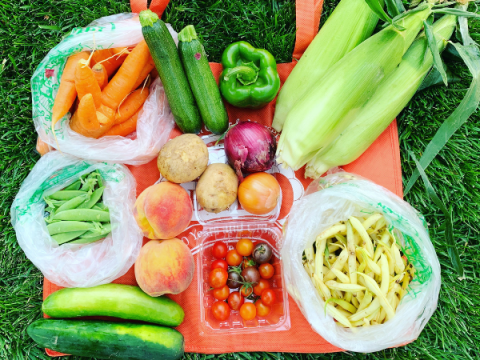 Une mise à plat de produits à livrer