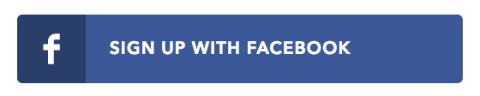 Facebook login button Facebook login button