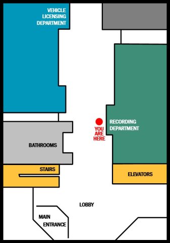 LCCO 1st Floor Map