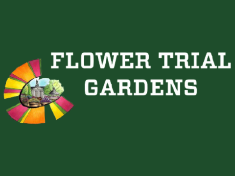 Logo dei giardini di prova dei fiori