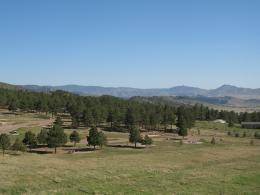 Views of a valley at Carter Lake campgrounds.