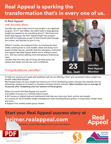 Real Appeal Success Story