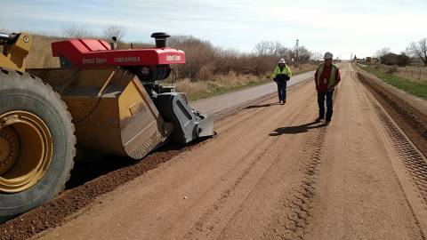 Gravel reclaimer 3