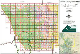 Larimer County OEM Road Atlas
