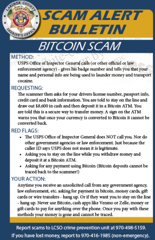 Warnung vor Bitcoin-Betrug