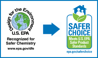 EPA Safer Choice logo, indicating a product that meets rigorous environmental and health standards set by the U.S. Environmental Protection Agency.