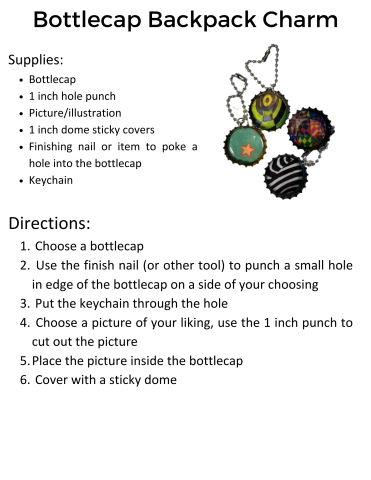 bottlecap charms