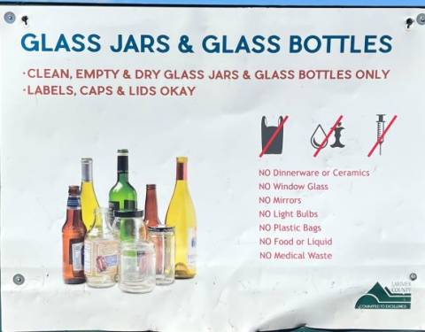 Glass Recycling Bin
