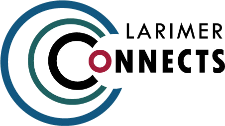 Логотип Larimer Connects.