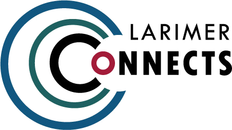 Larimer connecte le logo.