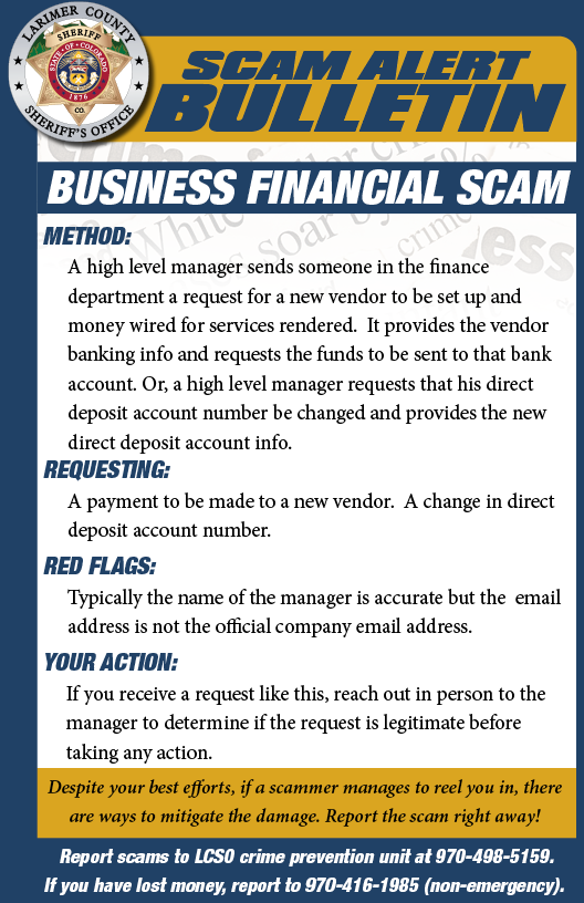 Business Scam Alert