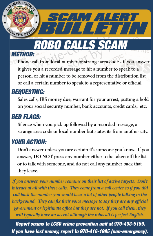 Robocall 诈骗警报