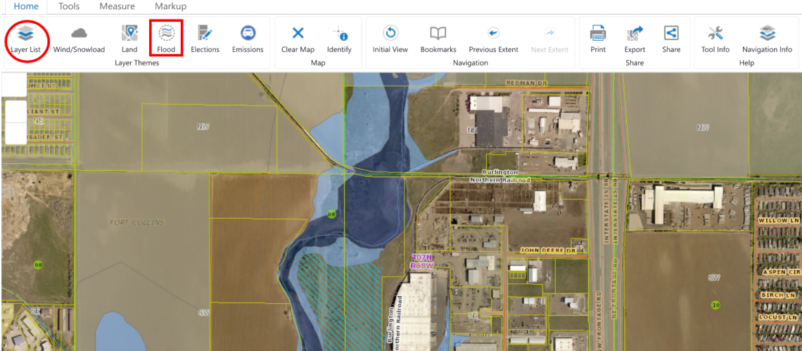 Screenshot of RIL 
 application