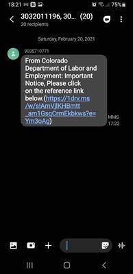 Scam Text Messages