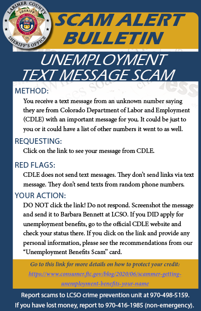 Unemployment Text Scam Alert Unemployment Text Scam Alert