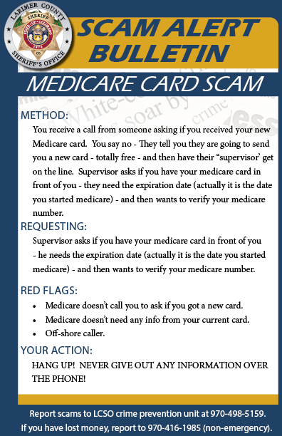 Medicare Scam Alert