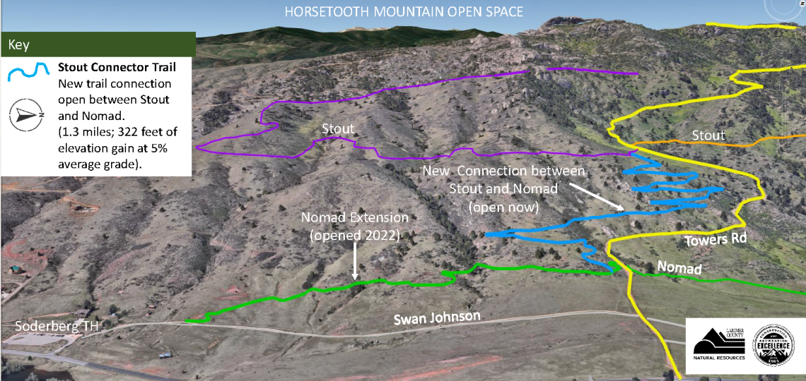 photo with trail routes highlighted