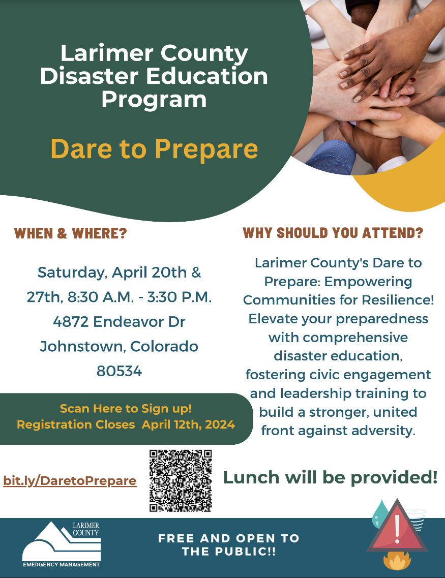 Dare to Prepare Community Education Program | Larimer County