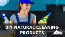 Doe-het-zelf natuurlijke reinigingsmiddelen