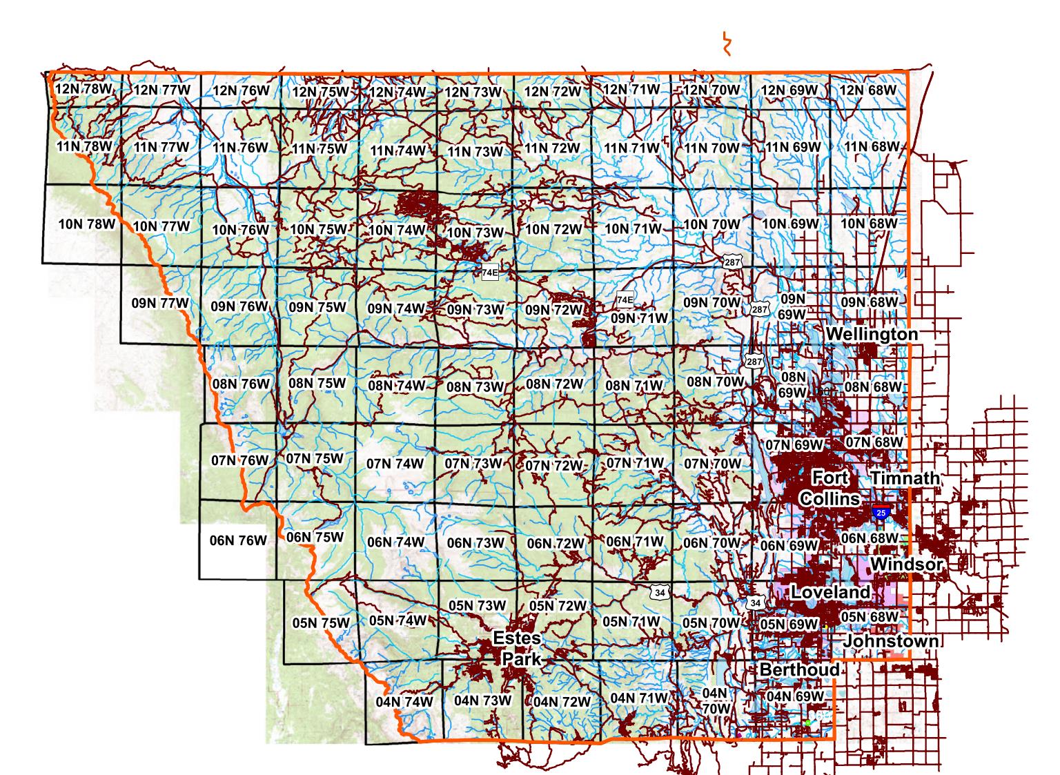 Road Viewer Plats Larimer County