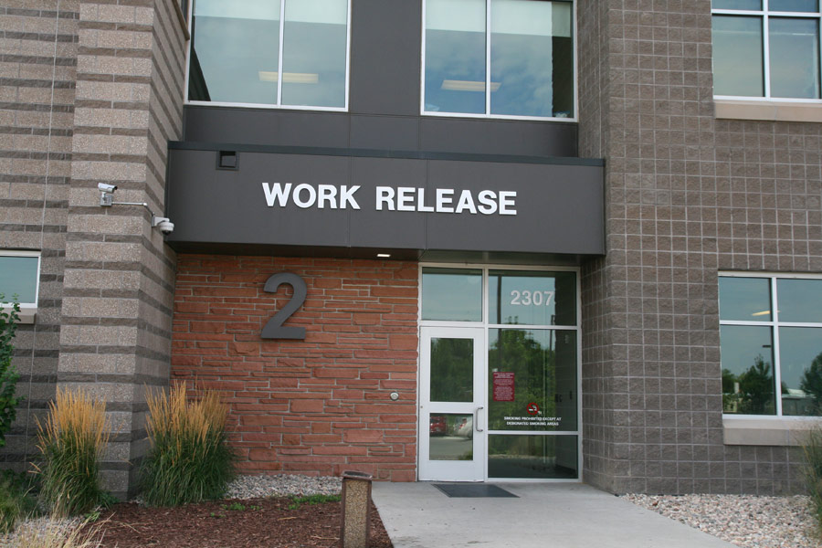 Image 1: Work Release Entrance